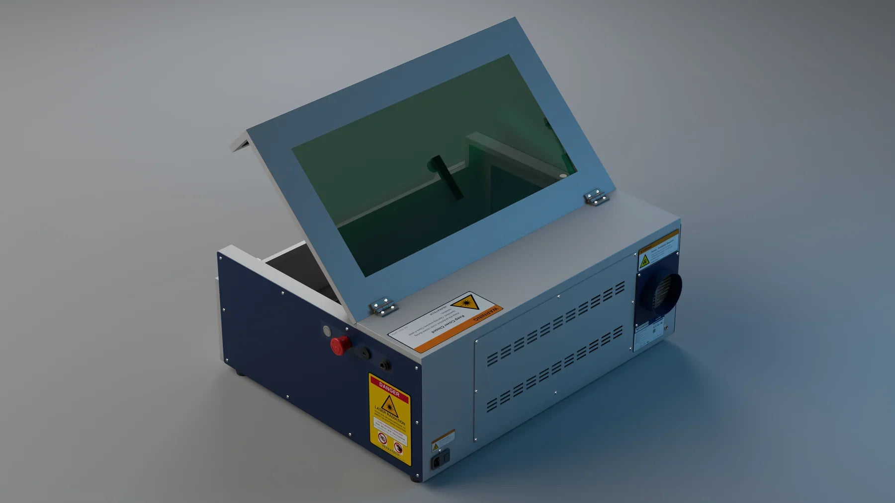 A4S ETXA 开盖轴测视角（示意图）